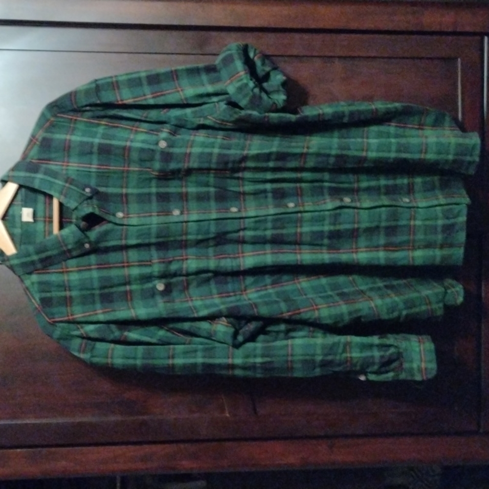 Green and Red Flannel